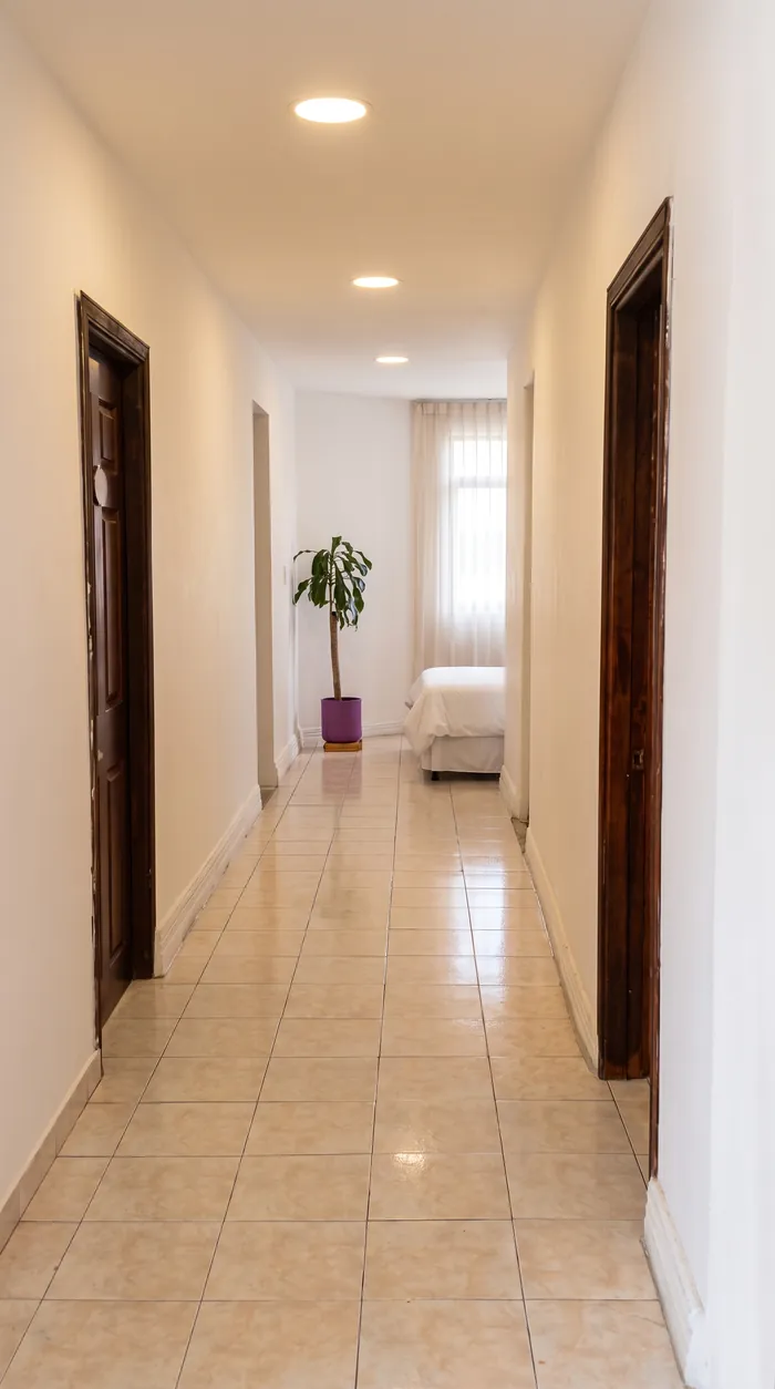 Corredor de habitaciones